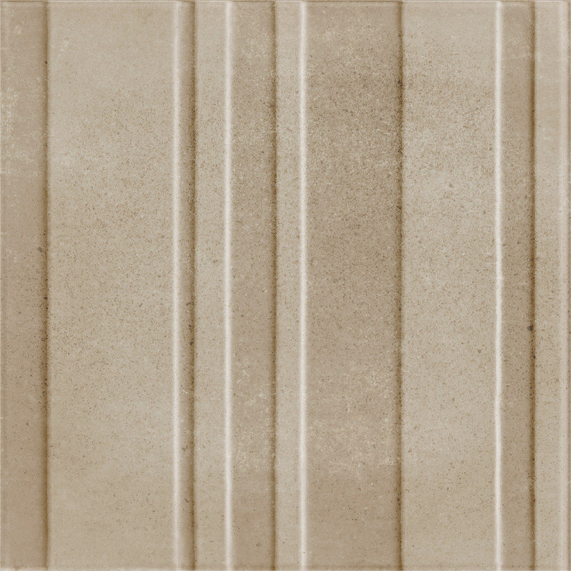 MARAZZI Crogiolo ArtCraft Sabbia Struttura 3D bande 20x20cm