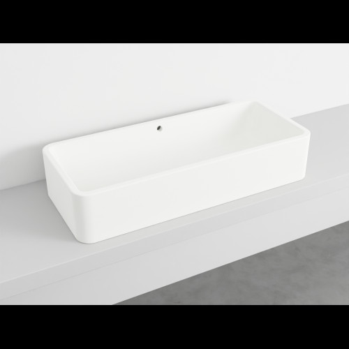 CIELO SHUI COMFORT Vasque à poser avec trop-plein Talco 100 x 42 x 20 h