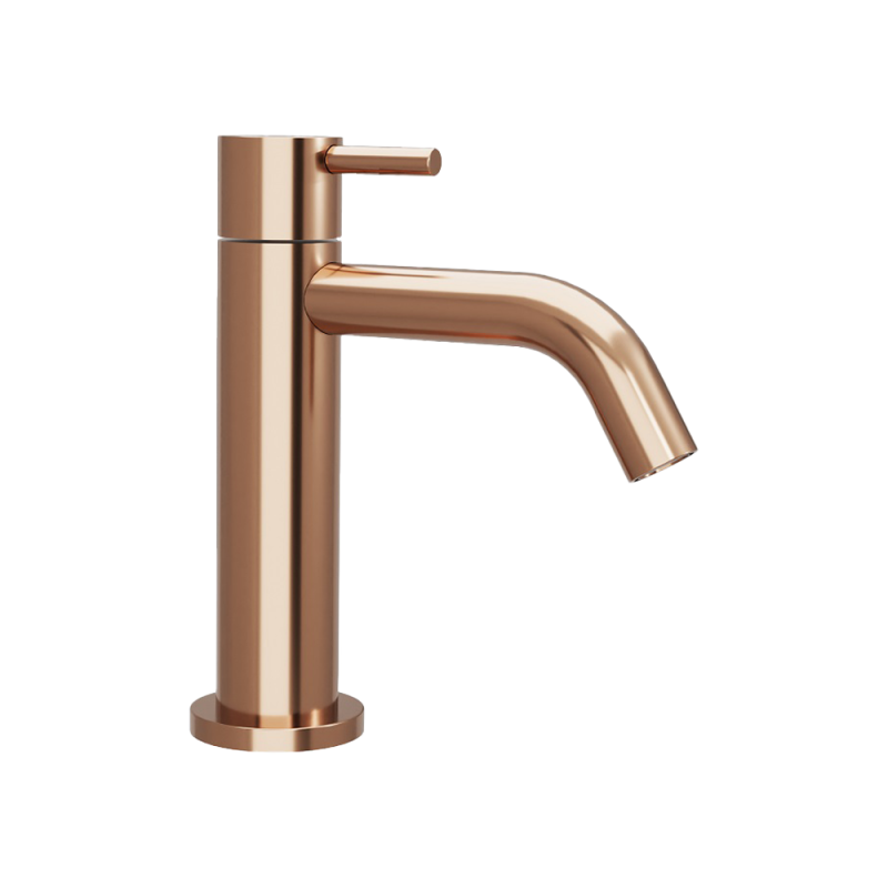 ONDYNA TRIVERDE Robinet Lave-Mains Eau Froide OR ROSE TV24046P