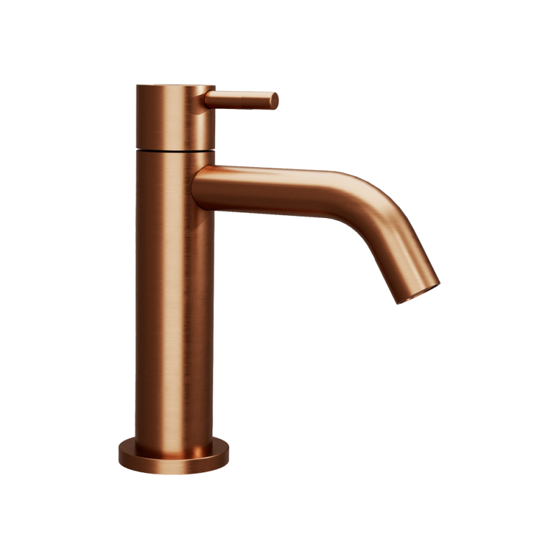 ONDYNA TRIVERDE Robinet Lave-Mains Eau Froide OR ROSE BROSSÉ TV24034P