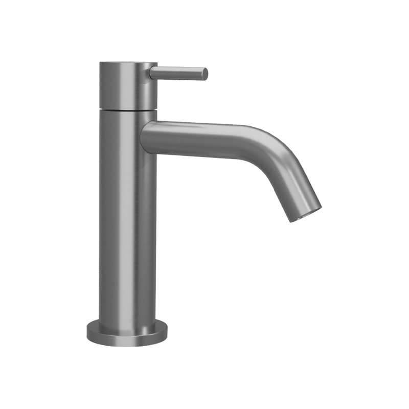 ONDYNA TRIVERDE Robinet Lave-Mains Eau Froide MÉTAL BROSSÉ TV24077