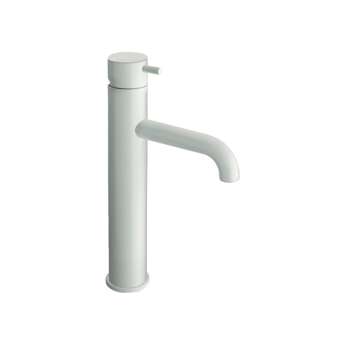 ONDYNA TRIVERDE Mitigeur Lavabo Mi-Haut BLANC MAT TV22724