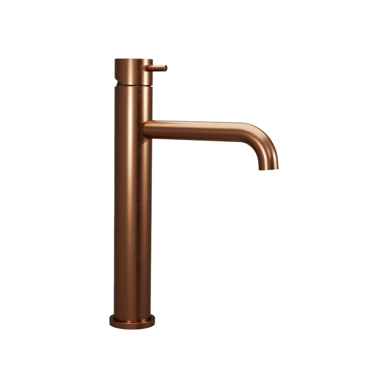 ONDYNA TRIVERDE Mitigeur Lavabo Mi-Haut OR ROSE BROSSÉ TV22734P