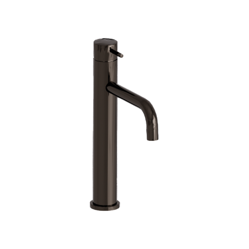 ONDYNA TRIVERDE Mitigeur Lavabo Mi-Haut CHROMÉ NOIR TV22772