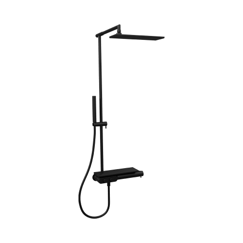 ONDYNA TRIVERDE Colonne de Douche Thermostatique THERMO UP NOIR MAT XT48613