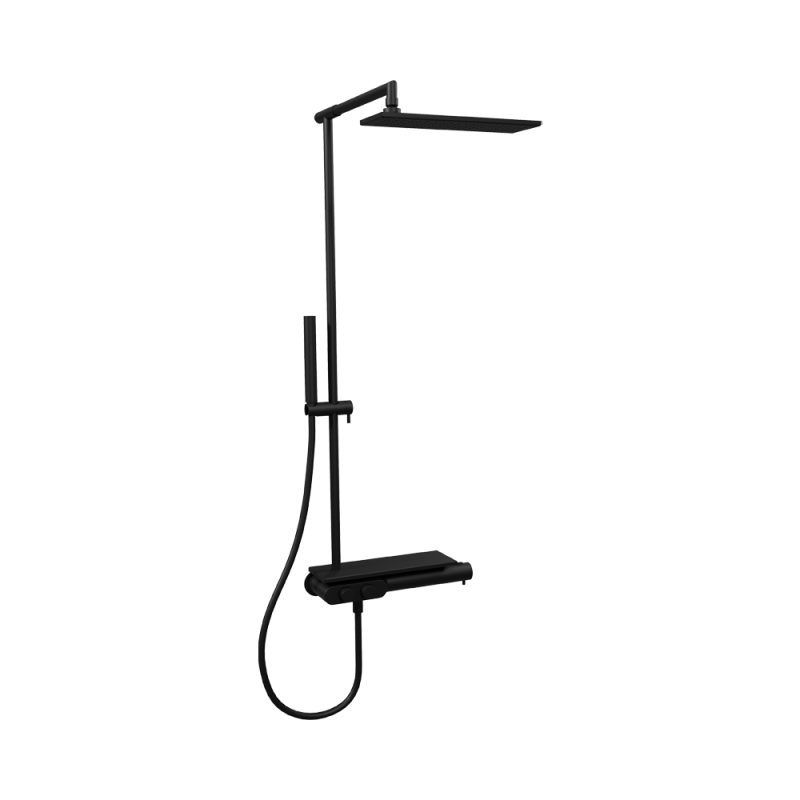 ONDYNA TRIVERDE Colonne de Douche Thermostatique THERMO UP NOIR MAT XT48613