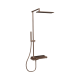ONDYNA TRIVERDE Colonne de Douche Thermostatique THERMO UP OR ROSE BROSSÉ XT48634P