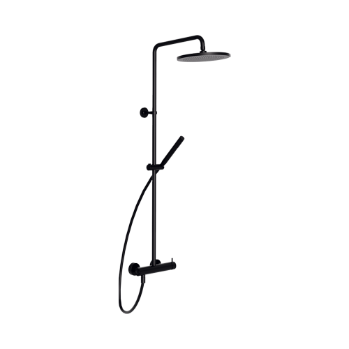 ONDYNA TRIVERDE Colonne de Douche Mitigeur NOIR MAT TE40913