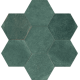 MARAZZI Lume Esagona Green lux 21x18,2cm