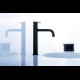 ONDYNA TRIVERDE Mitigeur Lavabo Haut NOIR MAT TV22213