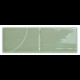 WOW GLOW DECOR MINT GLOSS 5,2x16cm (0.502m² par boite)
