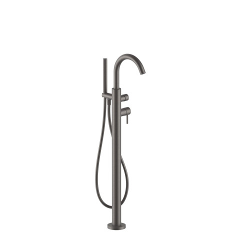 FANTINI Nostromo Mitigeur bain-douche installation au sol Matt Gun Metal PVD