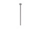 FANTINI Nostromo Bras de douche installation plafond longueur 25 cm Raw Metal PVD