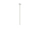 FANTINI Nostromo Bras de douche installation plafond longueur 45 cm Blanc Mat