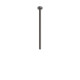 FANTINI Nostromo Bras de douche installation plafond longueur 45 cm Matt Gun Metal PVD