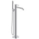 SANYCCES LOOP ROBINET SUR PIED POUR BAIGNOIRE CHROME