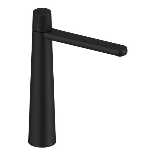 SANYCCES DEDAL MITIGEUR MÉCANIQUE HAUT DE LAVABO NOIR MAT