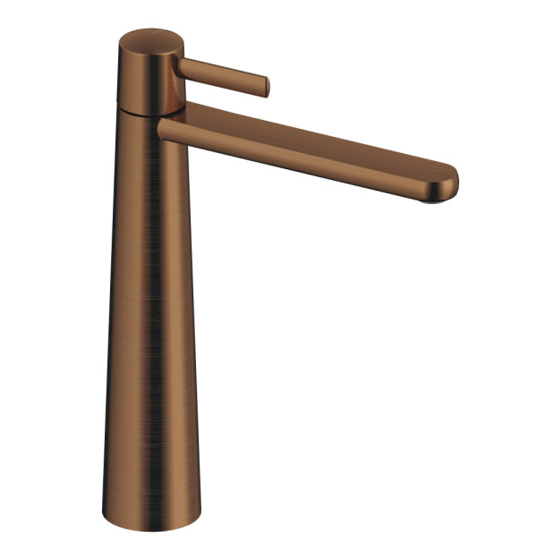 SANYCCES DEDAL PIN MITIGEUR MÉCANIQUE HAUT DE LAVABO OR ROSE BROSSE