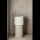 SANYCCES DEDAL PIN MITIGEUR MÉCANIQUE SUR PIED DE LAVABO CHROMÉ BRILLANT