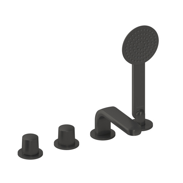 SANYCCES DEDAL MITIGEUR MÉCANIQUE AU BORD POUR BAIGNOIRE RAW MÉTAL