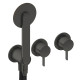 SANYCCES DEDAL PIN MITIGEUR MÉCANIQUE DE DOUCHE 2 VOIES RAW MÉTAL