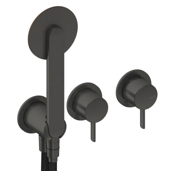 SANYCCES DEDAL PIN MITIGEUR MÉCANIQUE DE DOUCHE 2 VOIES RAW MÉTAL
