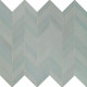 MUTINA Mews Light Blue Chevron 5,5x39,4cm