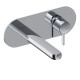 SANYCCES DEDAL PIN MITIGEUR MÉCANIQUE LAVABO 19CM AVEC PLAQUE CHROMÉ BRILLANT
