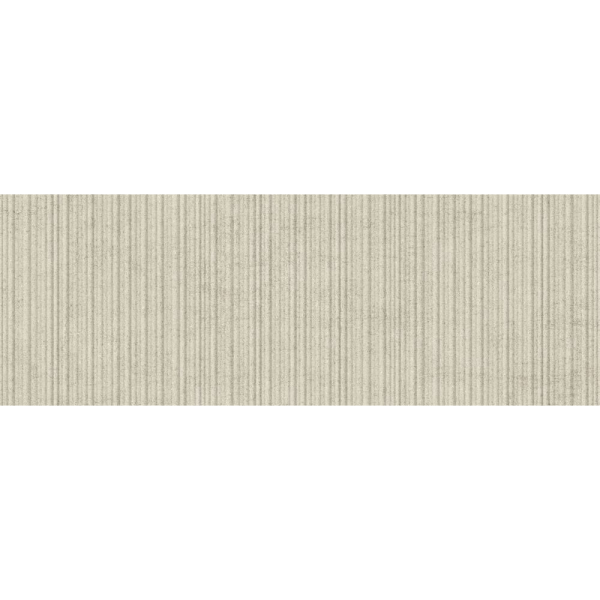 LIVING CERAMICS Cuit Bone Ductile Relief Reed 60x120cm (1.43m² par boite)
