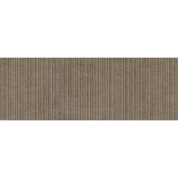 LIVING CERAMICS Cuit Clay Ductile Relief Reed 60x120cm (1.43m² par boite)