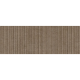 LIVING CERAMICS Cuit Clay Ductile Relief Ribbed 60x120cm (1.43m² par boite)