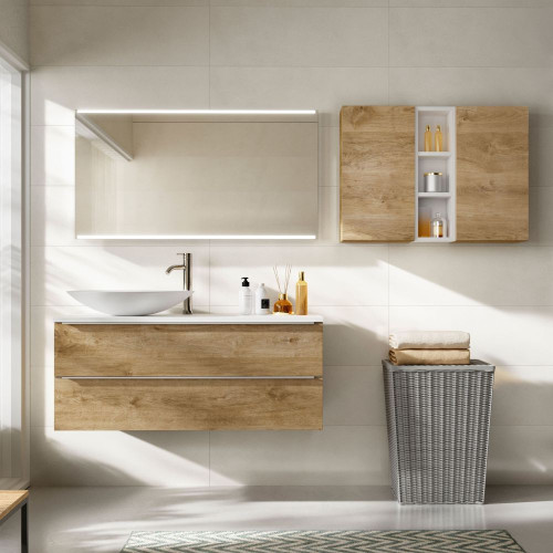 Collection L.1 CHÊNE NATUREL 120CM
