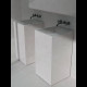 LIVING CERAMICS Oda Ice Ductile Relief Coast 60x120cm (1.43m² par boite)