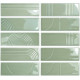WOW GLOW DECOR MINT GLOSS 5,2x16cm (0.502m² par boite)