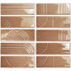 WOW GLOW DECOR CARAMEL GLOSS 5,2x16cm (0.502m² par boite)