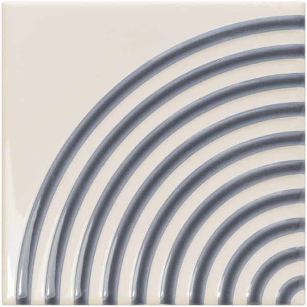 WOW TWISTER TWIST VAPOR TITANIUM BLUE GLOSS 12,5x12,5cm (0,556m² par boite)