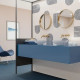 WOW TWISTER TWIST VAPOR TITANIUM BLUE GLOSS 12,5x12,5cm (0,556m² par boite)