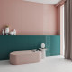 WOW GRACE TEAL GLOSS 7,5x30cm (0,444m² par boite)