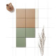 WOW BITS KALE MATT 11,6x11,6cm (0,507m² par boite)