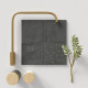 WOW STARDUST NERO MATT 15x15cm (0,482m² par boite)