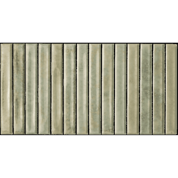 WOW POTTERS BARS AGAVE GLOSS 12,5x25cm (0,438m² par boite)