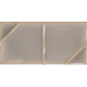 WOW YŌKO ORIGAMI PEWTER GLOSS 6,2x12,5cm (0,563m² par boite)