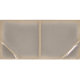 WOW YŌKO ORIGAMI PEWTER GLOSS 6,2x12,5cm (0,563m² par boite)