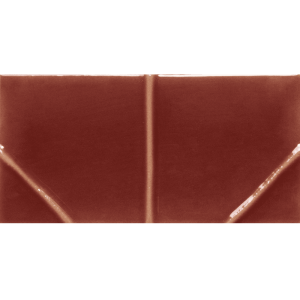 WOW YŌKO ORIGAMI BORDO GLOSS 6,2x12,5cm (0,563m² par boite)