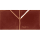 WOW YŌKO ORIGAMI BORDO GLOSS 6,2x12,5cm (0,563m² par boite)