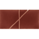 WOW YŌKO ORIGAMI BORDO GLOSS 6,2x12,5cm (0,563m² par boite)