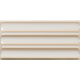 WOW FAYENZA BELT DEEP WHITE GLOSS 6,2x12,5cm (0,438m² par boite)