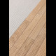 MUTINA Pico Red Dots Bois Chêne Naturel 49x7cm