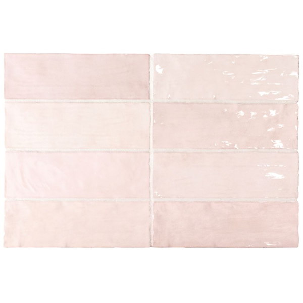 EQUIPE LA RIVIERA ROSE 6,5X20CM (0,5m² par boite)