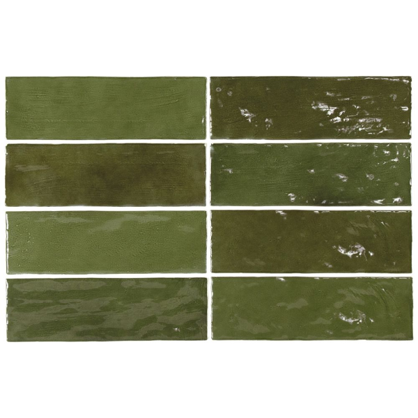 EQUIPE LA RIVIERA BOTANICAL GREEN 6,5X20CM (0,5m² par boite)